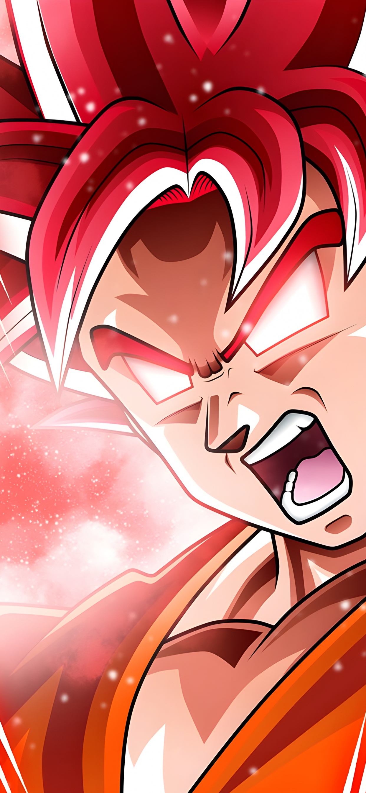 Обои аниме, гоку, Super Saiyan, Саян, Zamasu в разрешении 1242x2688