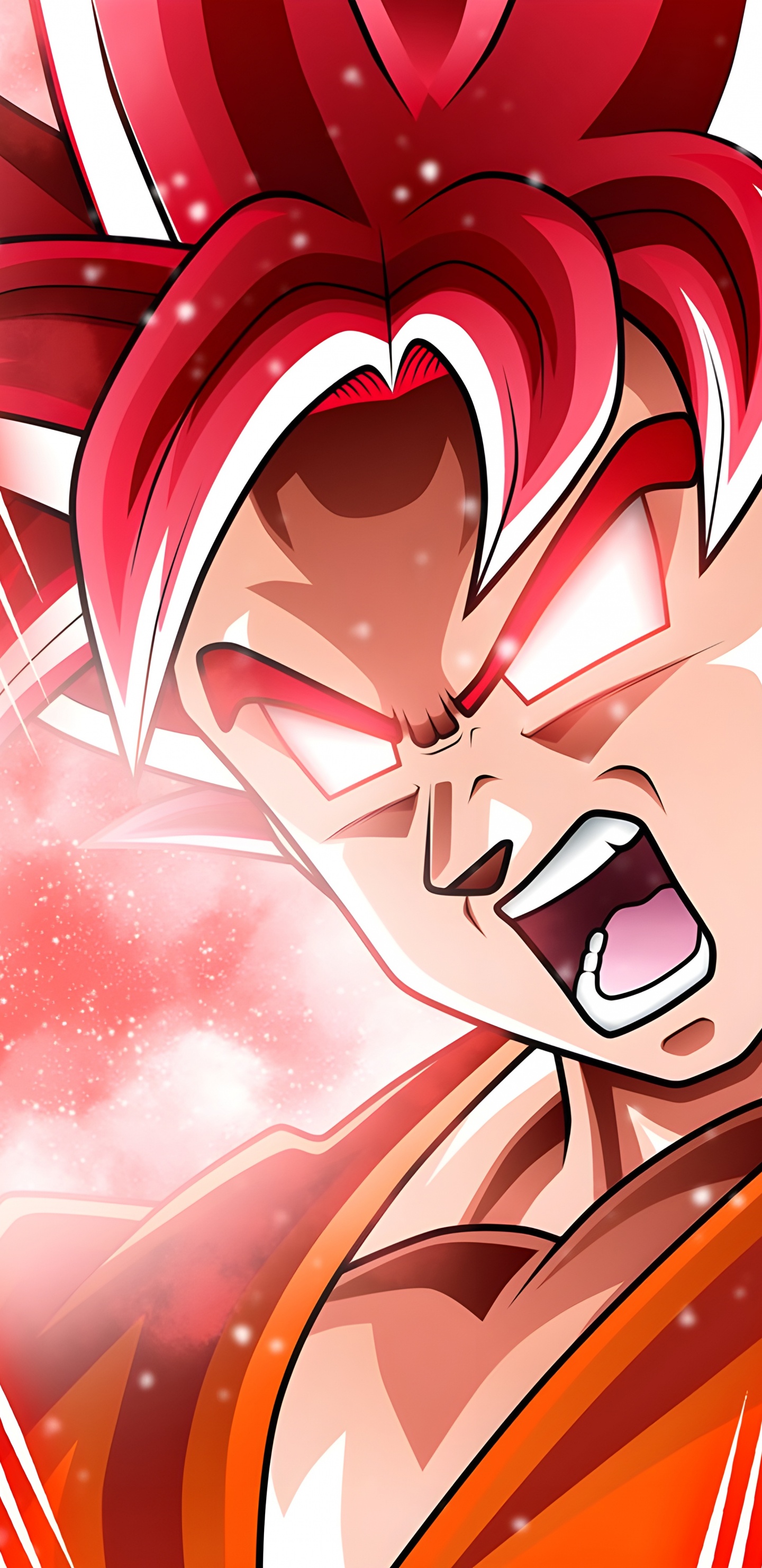 Обои аниме, гоку, Super Saiyan, Саян, Zamasu в разрешении 1440x2960