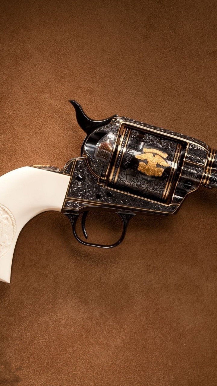 Обои револьвер одинарного действия, 45 colt, ручное огнестрельное оружие, орудие, огнестрельное оружие в разрешении 720x1280