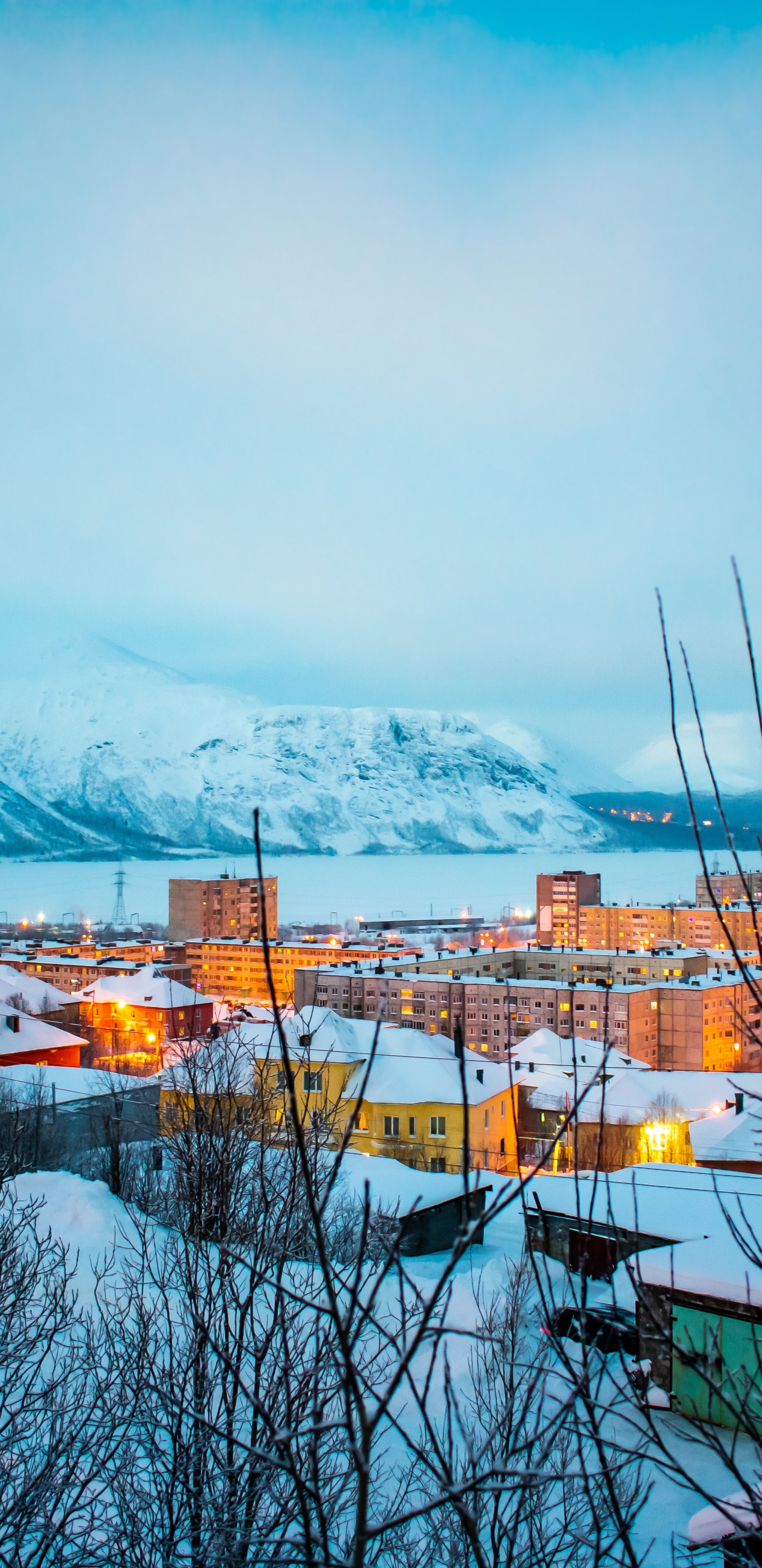 Обои Микросервисы, атмосфера, облако, синий, лазурный в разрешении 1440x2960