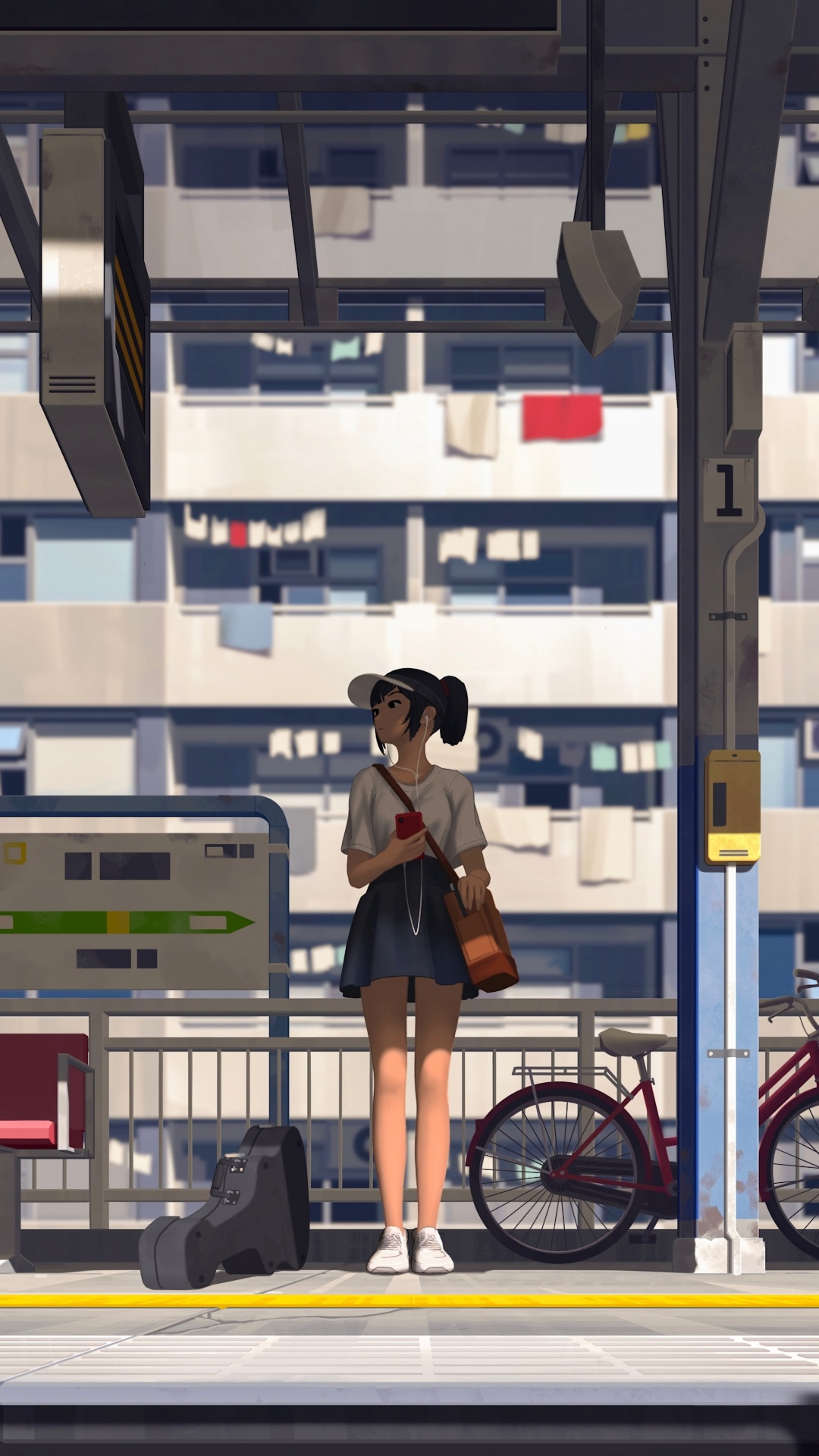 Обои арт, снимок, нога, уличная мода, дизайн в разрешении 1080x1920