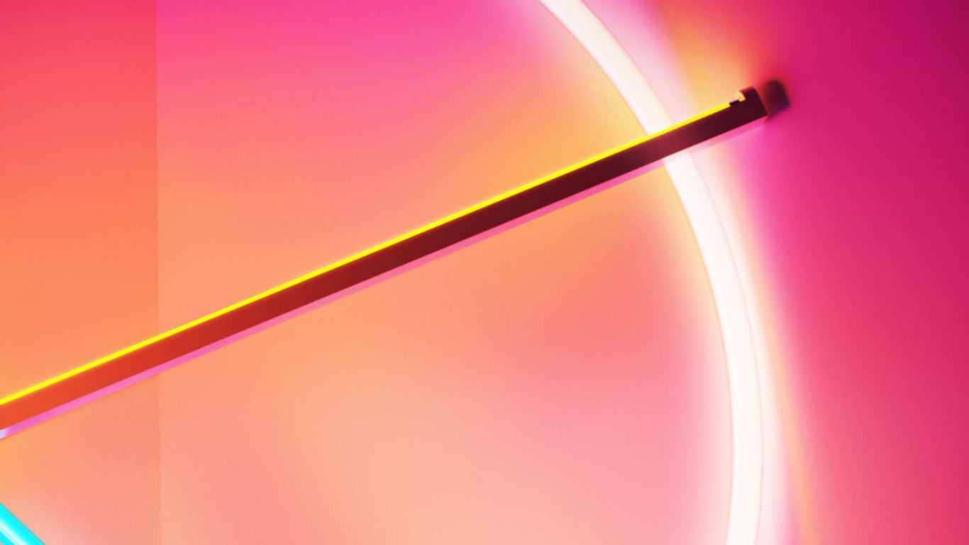 Обои LG, LG G8 ThinQ, смартфон, андроид, красочность в разрешении 1366x768