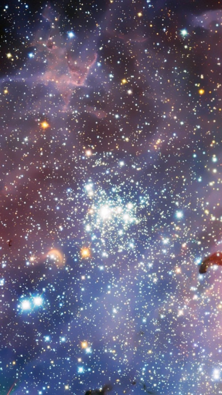 Обои туманность, Галактика, космическое пространство, астрономический объект, атмосфера в разрешении 720x1280