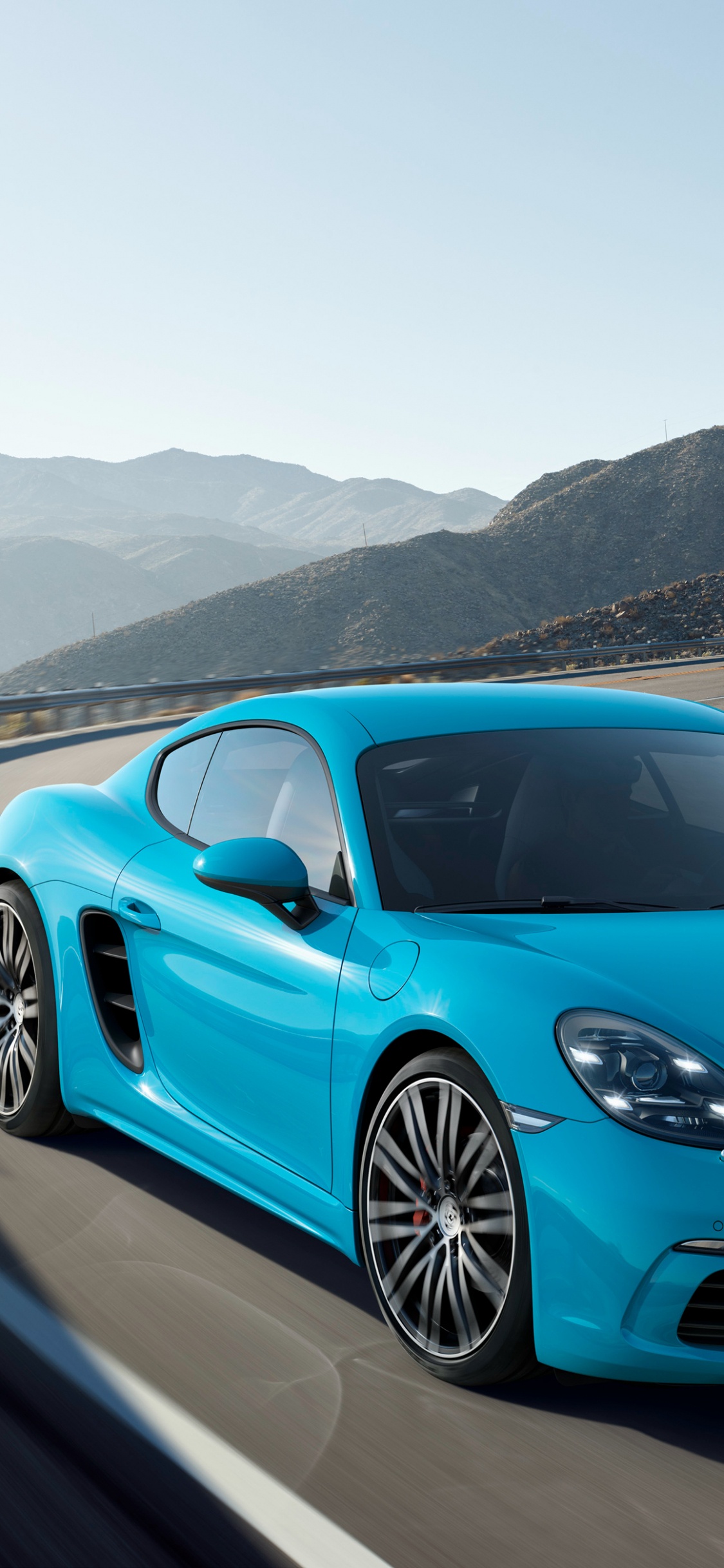 Обои Порше, 2017 Порше 718 Cayman С, авто, Porsche Cayman S, суперкар в разрешении 1125x2436