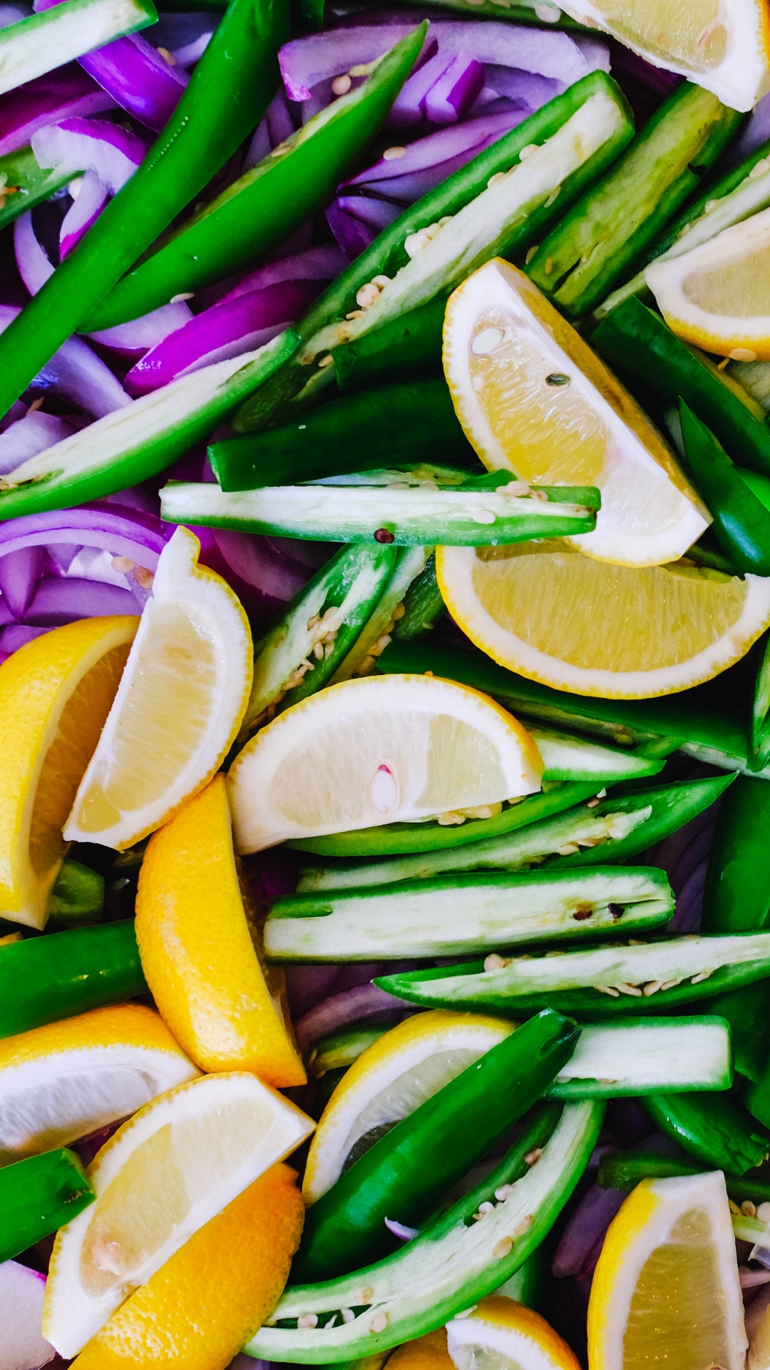 Обои овощ, специя, пища, ингредиент, блюда в разрешении 1080x1920