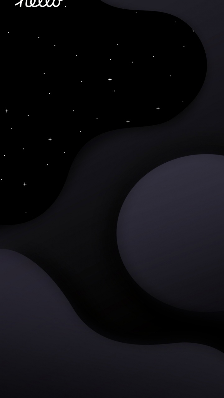 Обои атмосфера, черный и белый, серый цвет, стена, материальное свойство в разрешении 720x1280