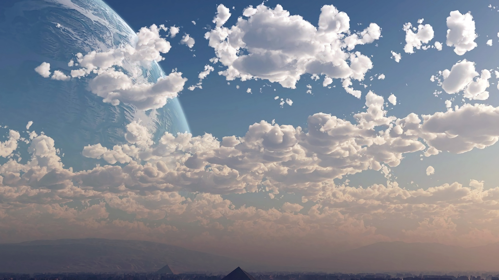 Обои облако, атмосфера, дневное время, экорегион, мир в разрешении 1920x1080