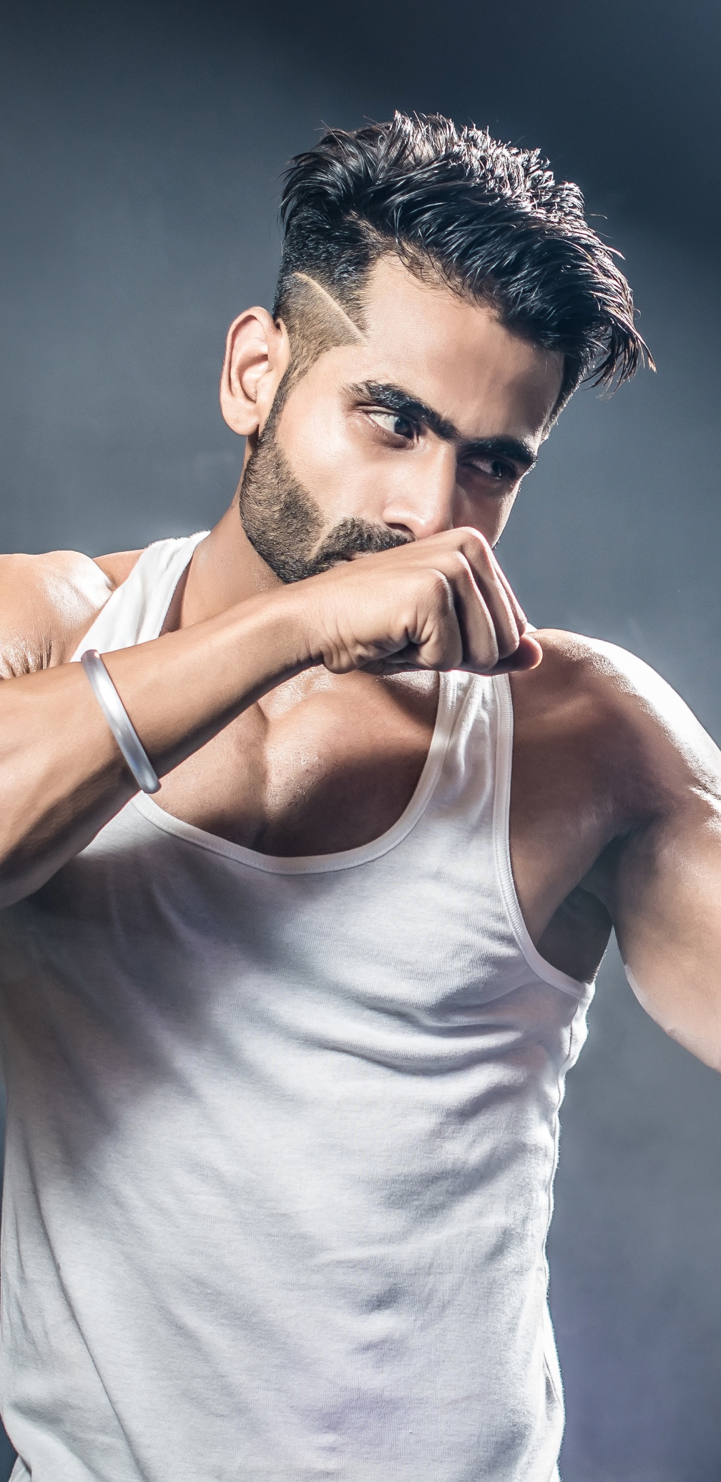 Обои физическая подготовка, мышца, рука, бокс, занятие спортом в разрешении 1440x2960