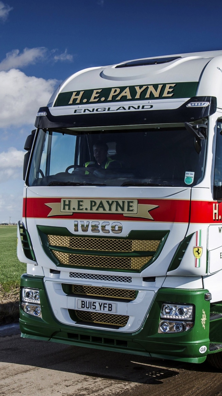 Обои грузовик, транспорт, грузовые перевозки, Полуприцеп, моторный транспорт в разрешении 720x1280