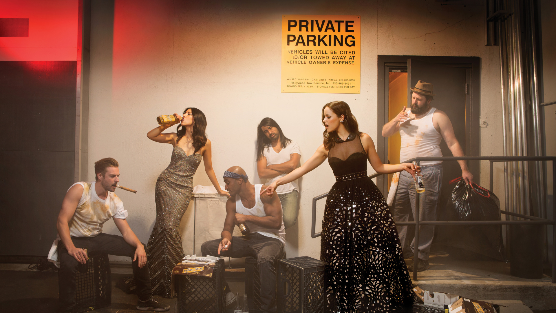 Обои Мелисса Fumero, Бруклин Девять-Девять, Эми Сантьяго, событие, Представление в разрешении 1920x1080