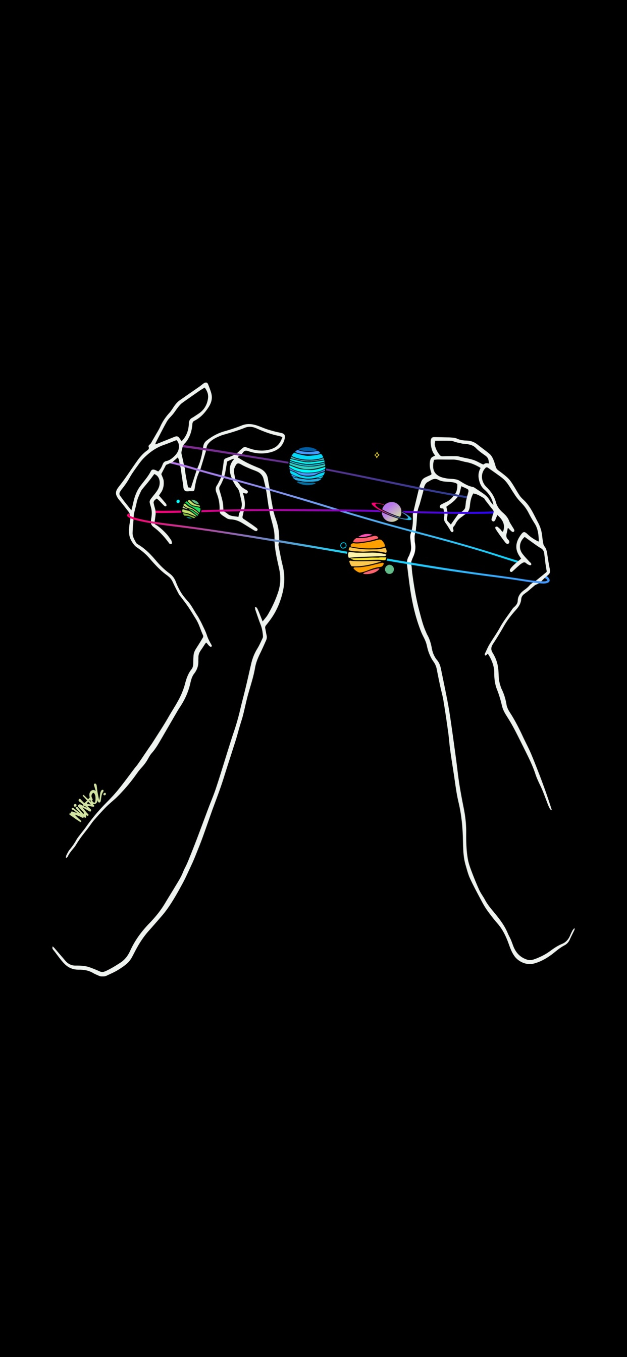 Обои темнота, графический дизайн, устройство ввода, игровой контроллер, автомобильное освещение в разрешении 1242x2688