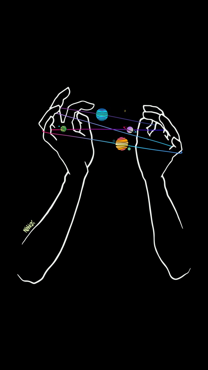 Обои темнота, графический дизайн, устройство ввода, игровой контроллер, автомобильное освещение в разрешении 720x1280