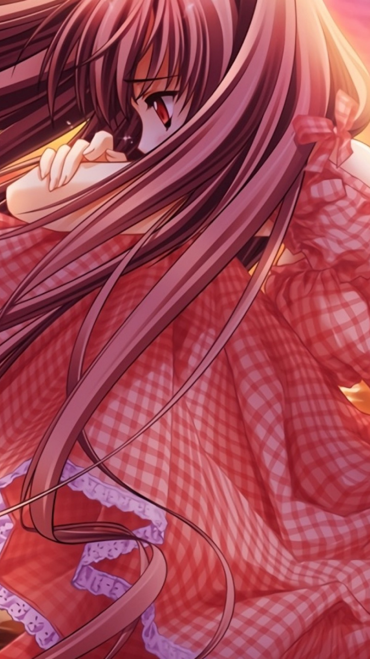 Обои Клайне-Шайдег, аниме, иллюстрация, небо, искусство в разрешении 750x1334