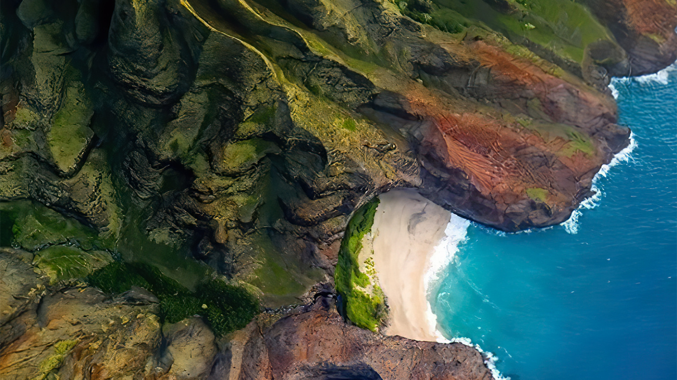 Обои природа, вода, гидроресурсы, лазурный, природный ландшафт в разрешении 1366x768