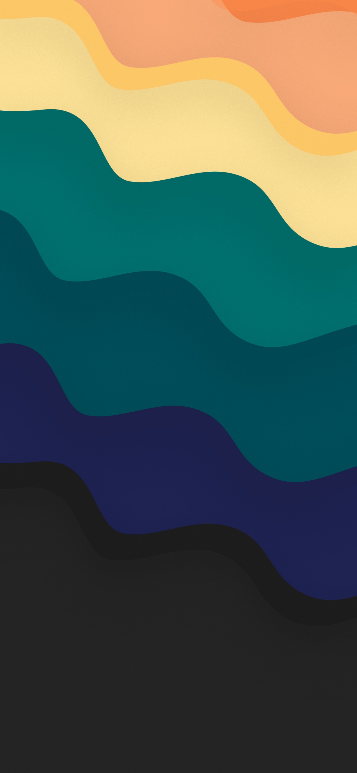 Обои Оранжевый цвет, Аква, измеритель, лазурный, ткань в разрешении 1242x2688