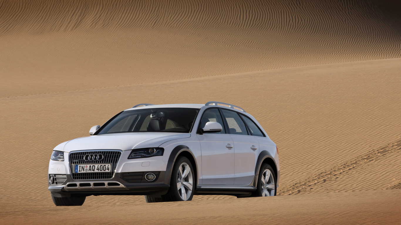Обои модель Audi А4 2010, Audi Allroad, авто, audi, audi a4 allroad quattro в разрешении 1366x768