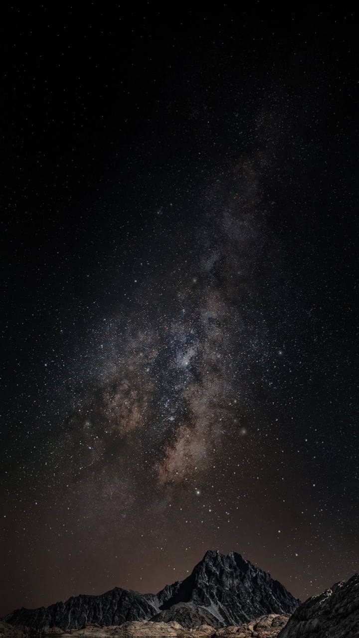 Обои Bluboo S3, телефон, андроид, ночь, атмосфера в разрешении 720x1280