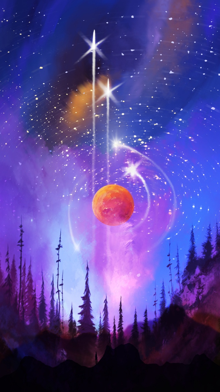 Обои земля, космос, космическое пространство, атмосфера, мир в разрешении 720x1280