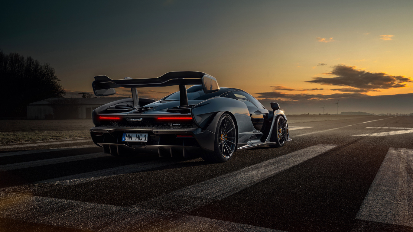 Обои mclaren senna, спорткар, mclaren automotive, легковые автомобили, Макларен в разрешении 1366x768