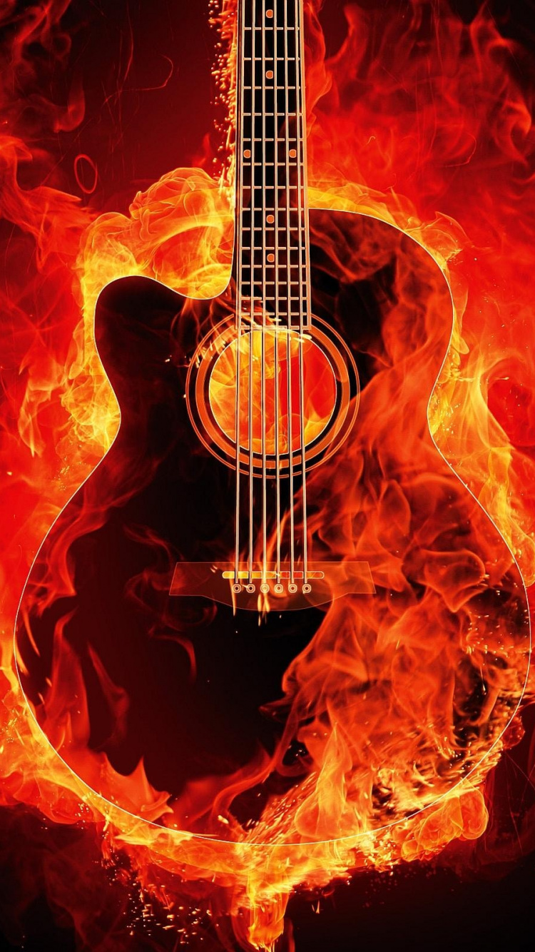 Обои электрогитара, струнный инструмент, акустическая гитара, гитарист, гитара в разрешении 750x1334