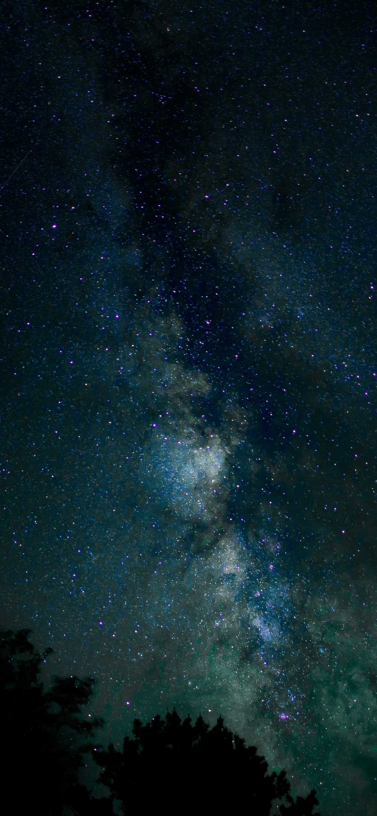 Обои Млечный Путь, звезда, Астрономия, астрономический объект, ночное небо в разрешении 1242x2688