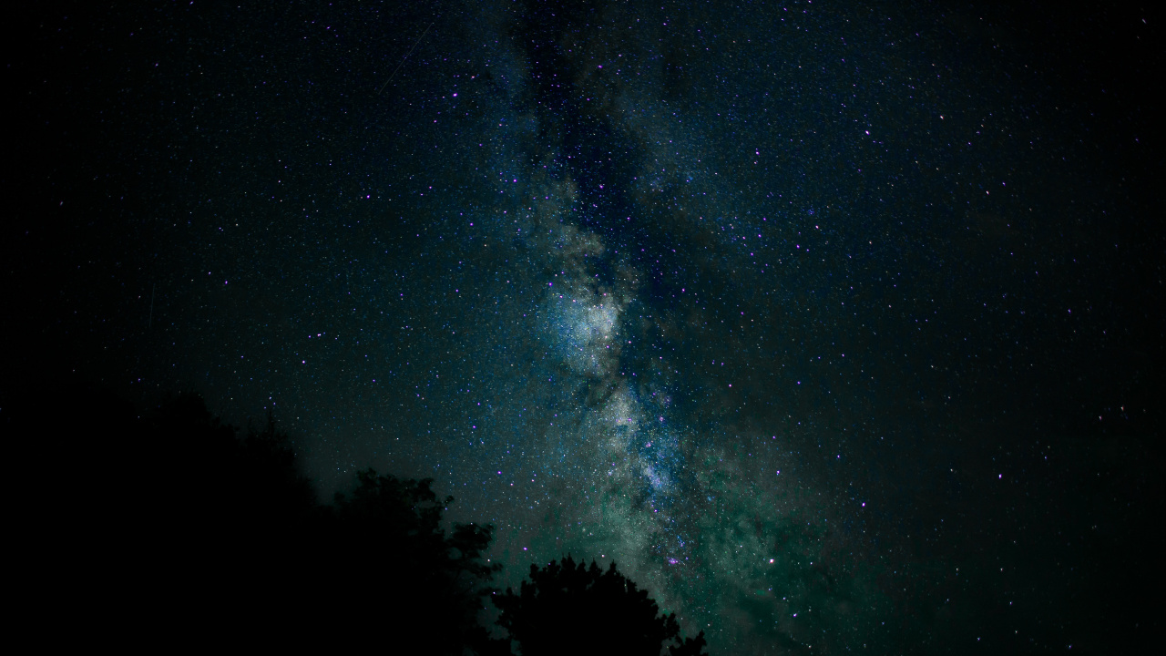 Обои Млечный Путь, звезда, Астрономия, астрономический объект, ночное небо в разрешении 1280x720
