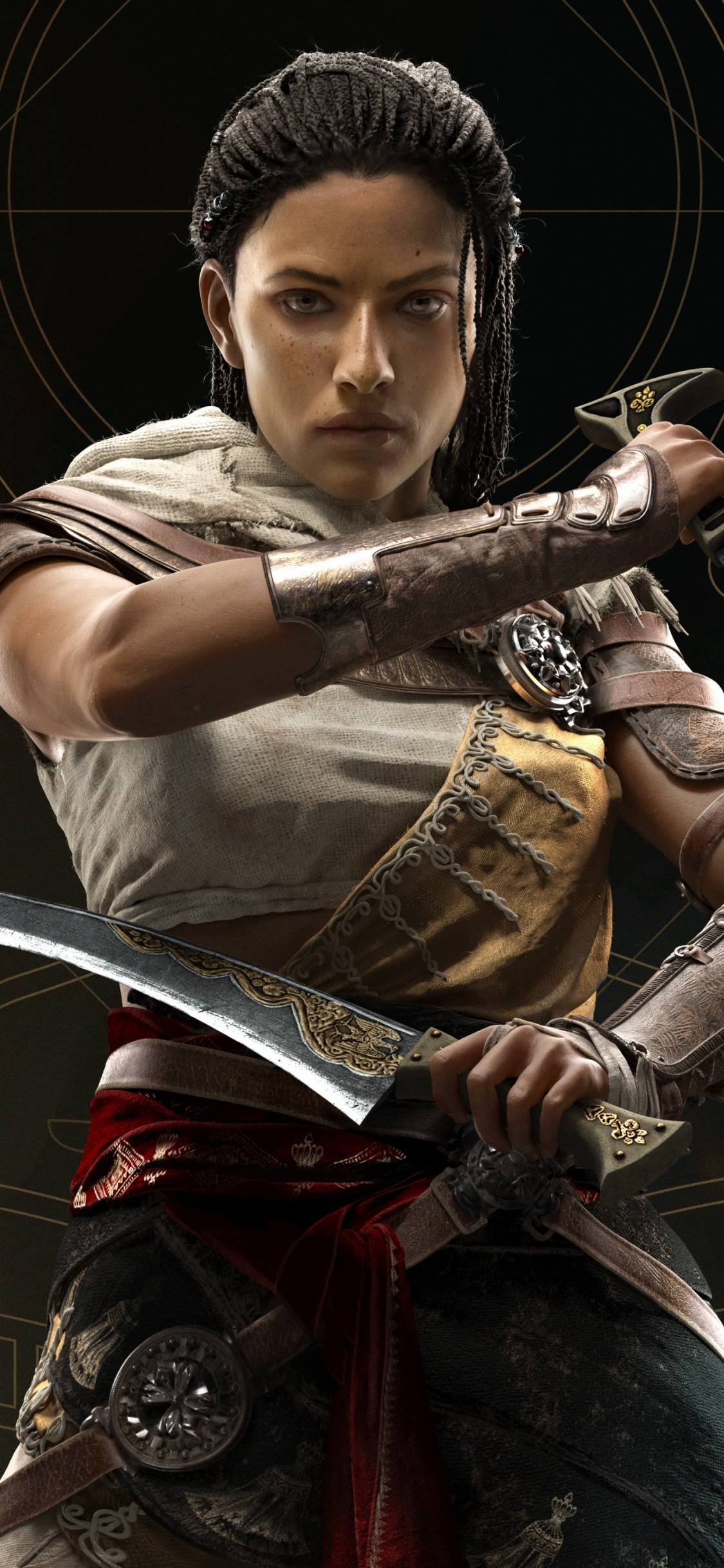 Обои ассассинс Крид происхождение ая, assassins creed origins, assassins creed, Assassins Creed Odyssey, ассассинс Крид II в разрешении 1125x2436