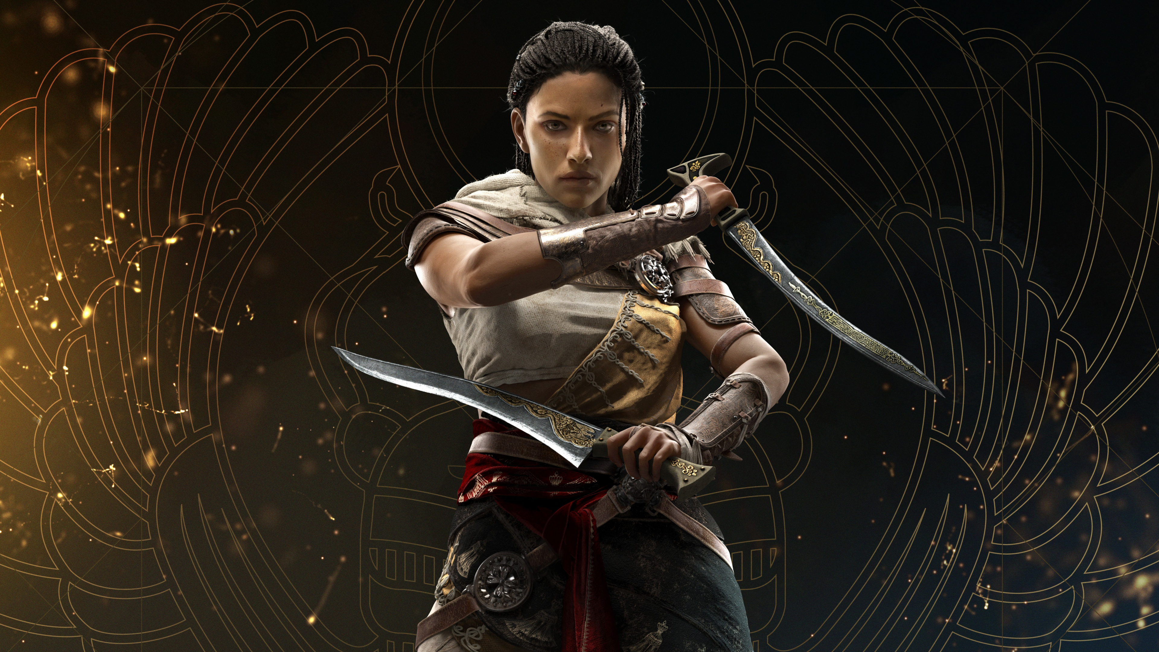 Обои ассассинс Крид происхождение ая, assassins creed origins, assassins creed, Assassins Creed Odyssey, ассассинс Крид II в разрешении 3840x2160