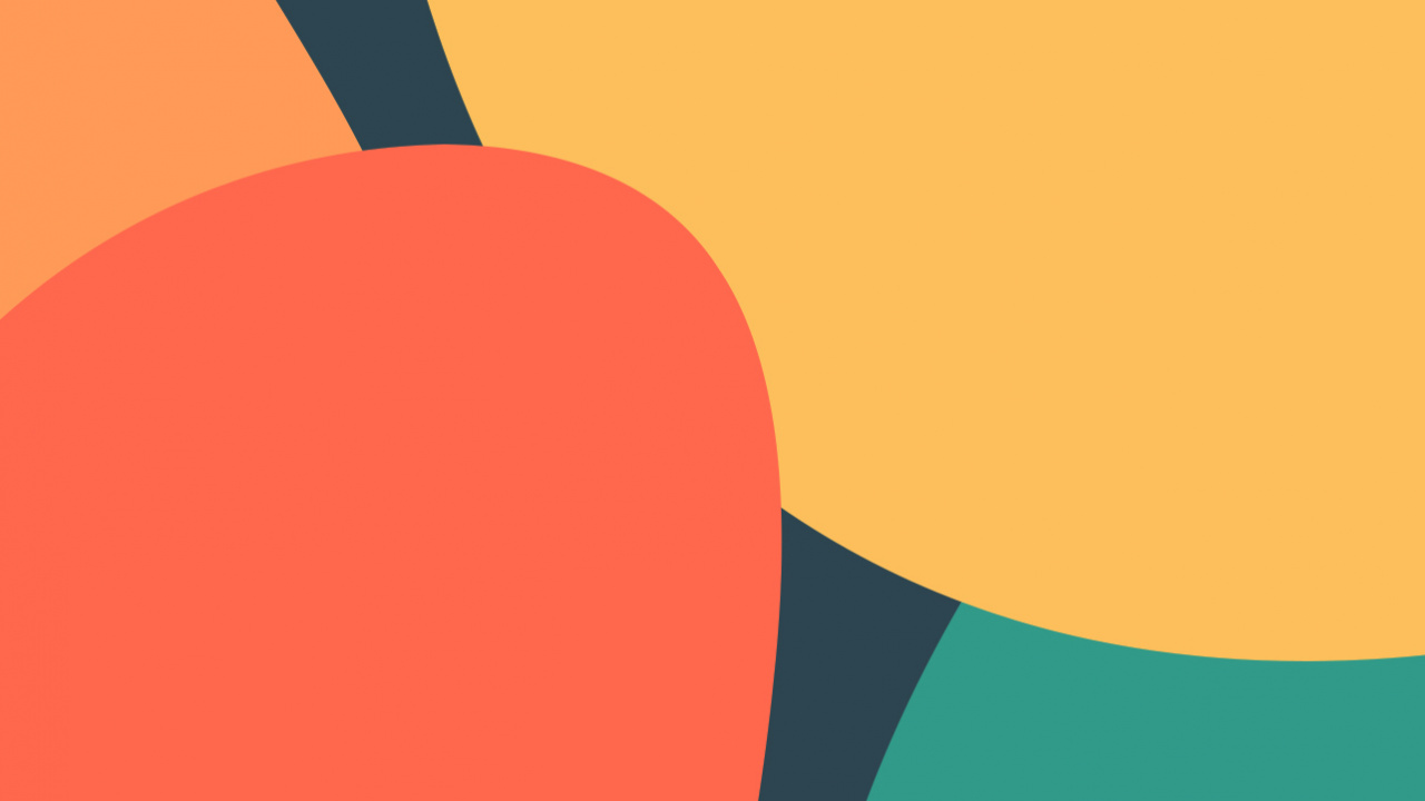 Обои Апельсин, визуальное искусство, дизайн, арт, графика в разрешении 1280x720