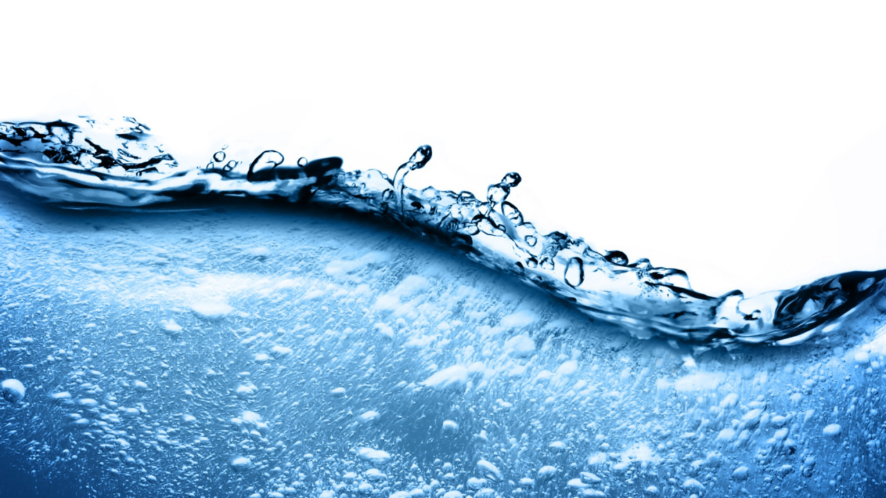 Обои вода, синий, падение, водные ресурсы, синий цвет в разрешении 1280x720