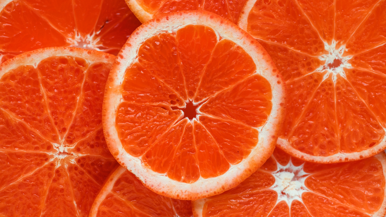 Обои грейпфрут, сок, Апельсин, фрукты, мандарин в разрешении 1280x720