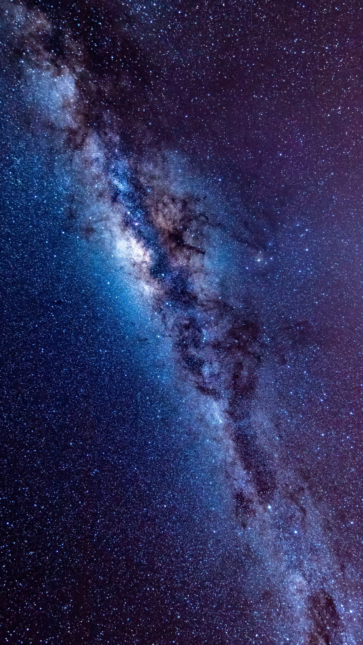 Обои атмосфера, Астрономия, космос, Млечный Путь, космическое пространство в разрешении 1440x2560