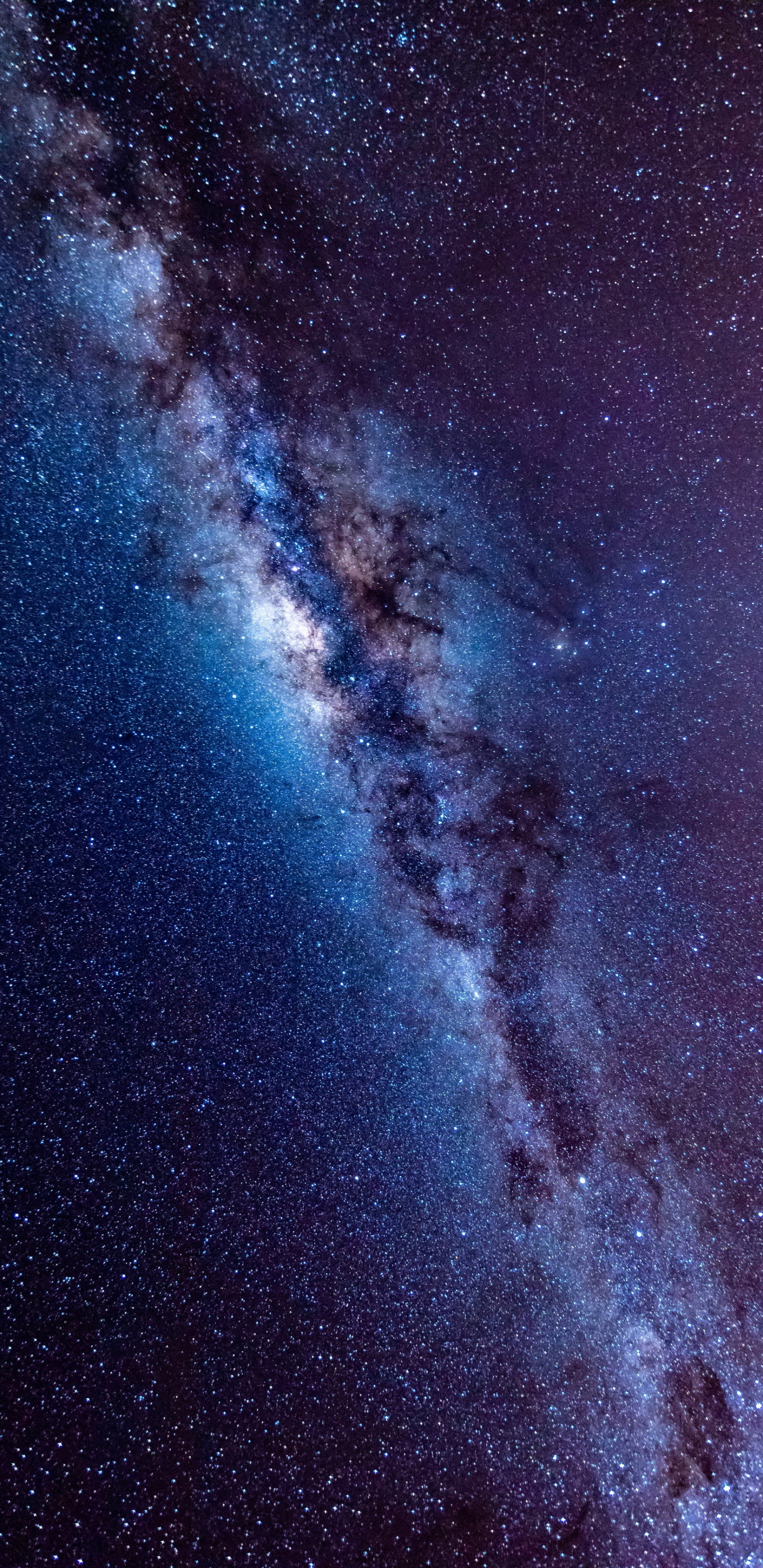 Обои атмосфера, Астрономия, космос, Млечный Путь, космическое пространство в разрешении 1440x2960