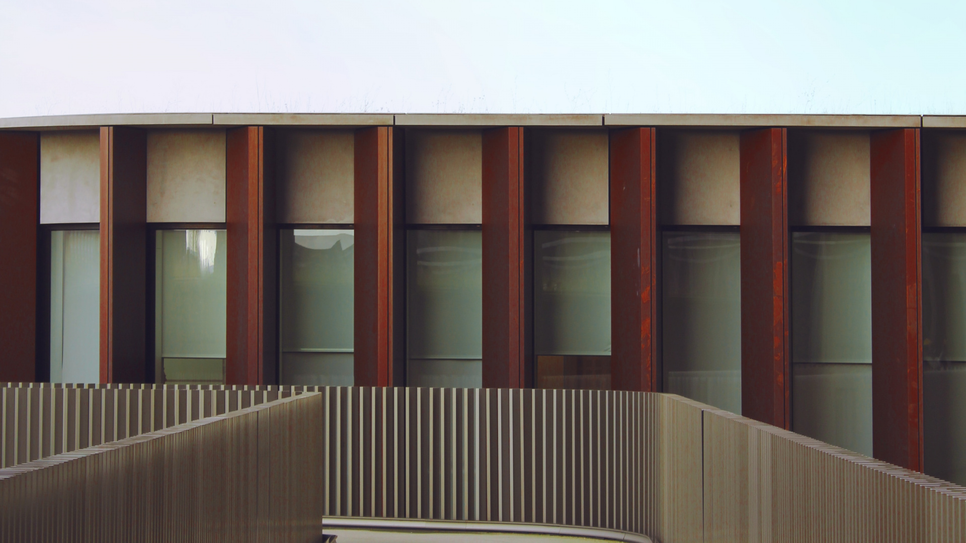 Обои архитектура, здание, стена, линия, Хаус в разрешении 1920x1080