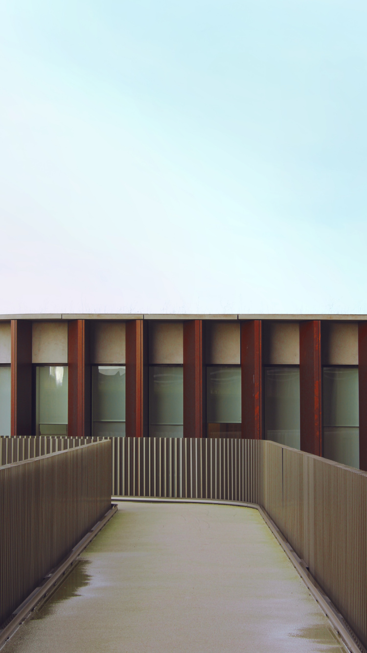 Обои архитектура, здание, стена, линия, Хаус в разрешении 750x1334