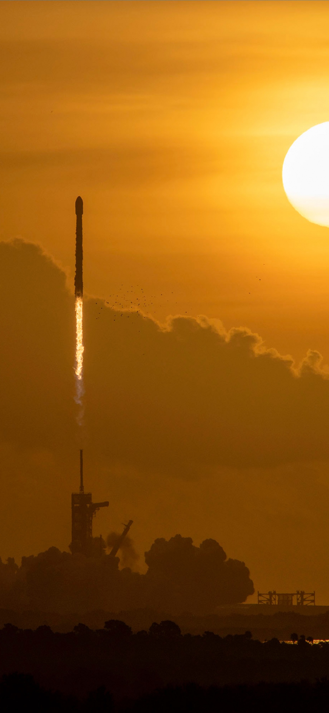 Обои SpaceX, космический экипаж-1, Международная космическая станция, экипаж дракона демо-2, космический аппарат в разрешении 1125x2436