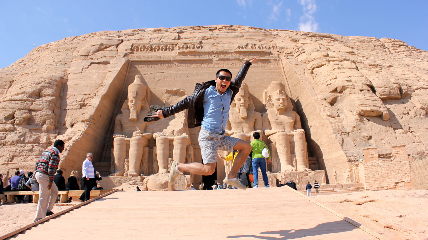 Обои Асуан, путешествие, Луксор, туризм, историческое место в разрешении 1366x768