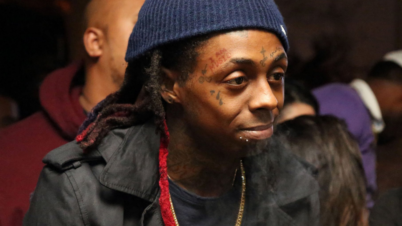 Обои лил Уэйн, головной убор, забава, событие, шапка в разрешении 1366x768