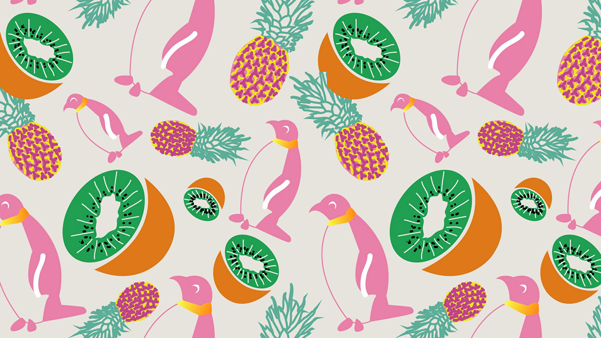 Обои дизайн, На Behance, ткань, Пейсли, иллюстрация в разрешении 1920x1080