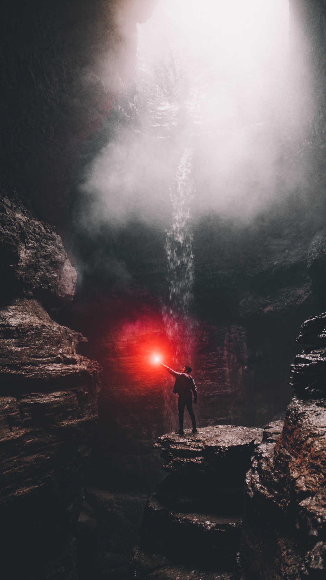 Обои котировка, вдохновляющая цитата, атмосфера, формирование, пейзаж в разрешении 1080x1920