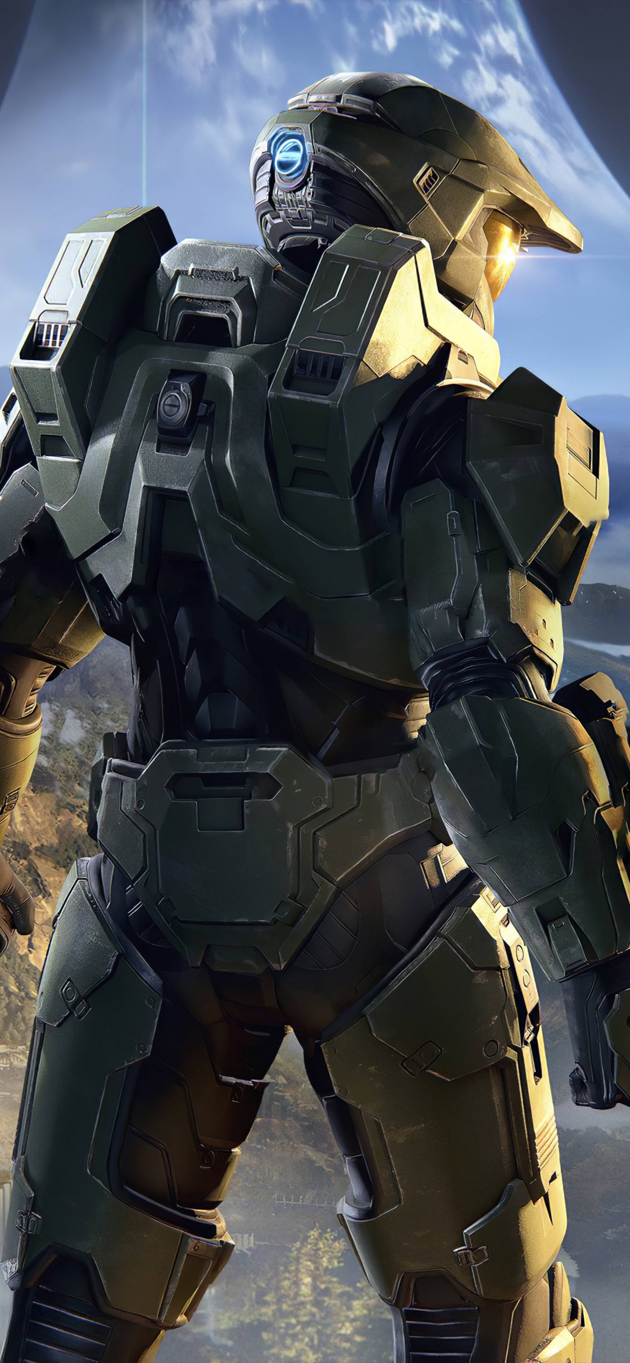 Обои Гало Бесконечно, компьютерная игра, кино, Цифровой композитинг, приключенческая игра в разрешении 1242x2688