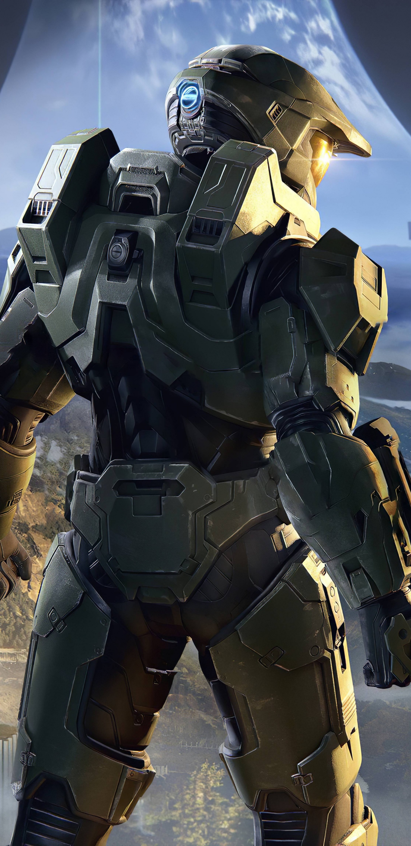 Обои Гало Бесконечно, компьютерная игра, кино, Цифровой композитинг, приключенческая игра в разрешении 1440x2960