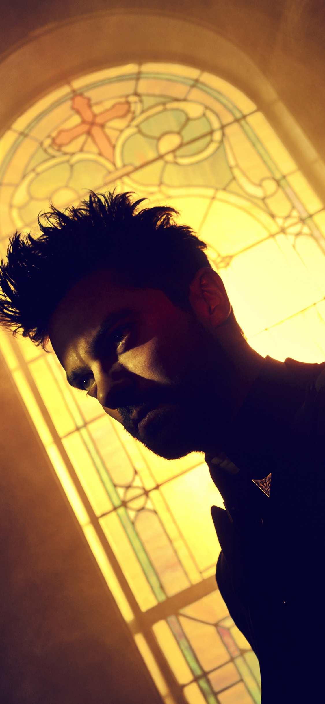 Обои темнота, небо, подсветка, тень, Сезон Проповедник 2 в разрешении 1125x2436