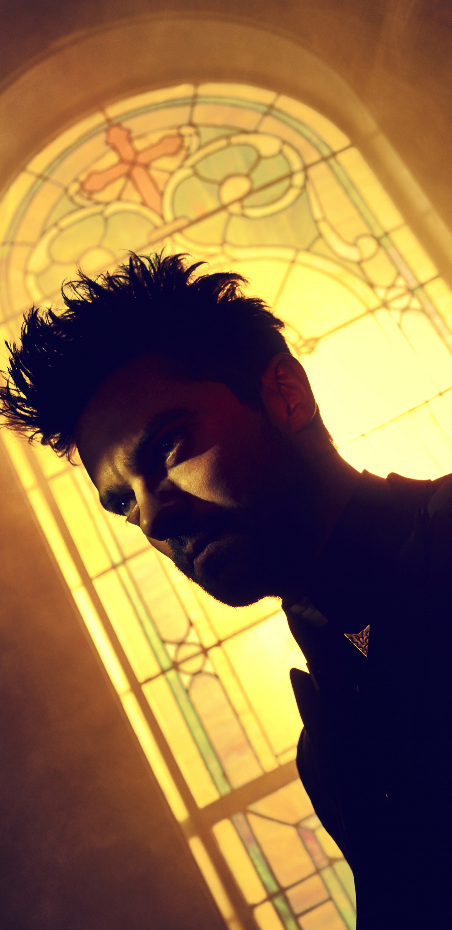 Обои темнота, небо, подсветка, тень, Сезон Проповедник 2 в разрешении 1440x2960