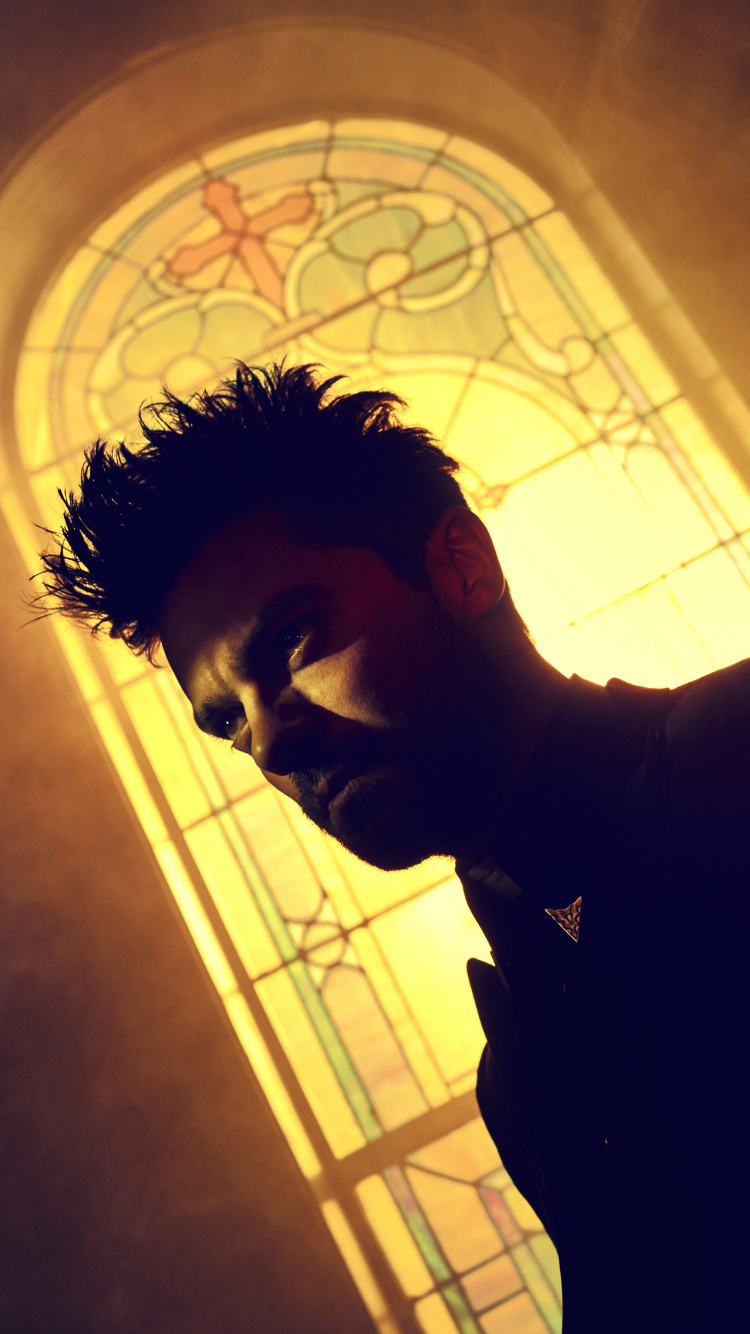 Обои темнота, небо, подсветка, тень, Сезон Проповедник 2 в разрешении 750x1334