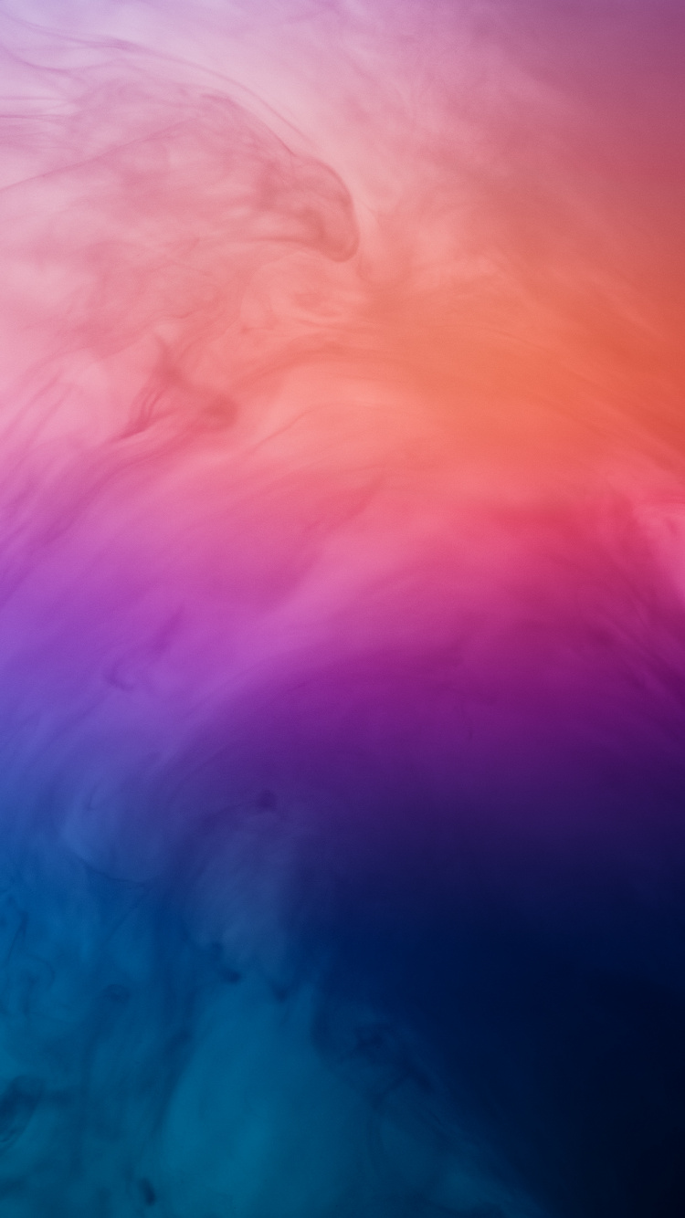 Обои атмосфера, облако, вода, пурпур, Апельсин в разрешении 750x1334