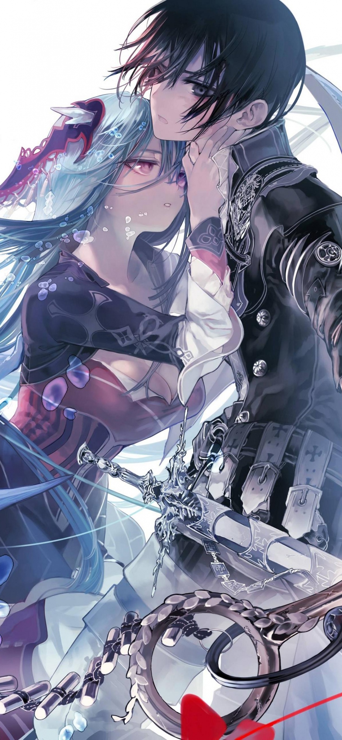 Обои аниме, иллюстрация, графика, ютуб, телевидение в разрешении 1125x2436