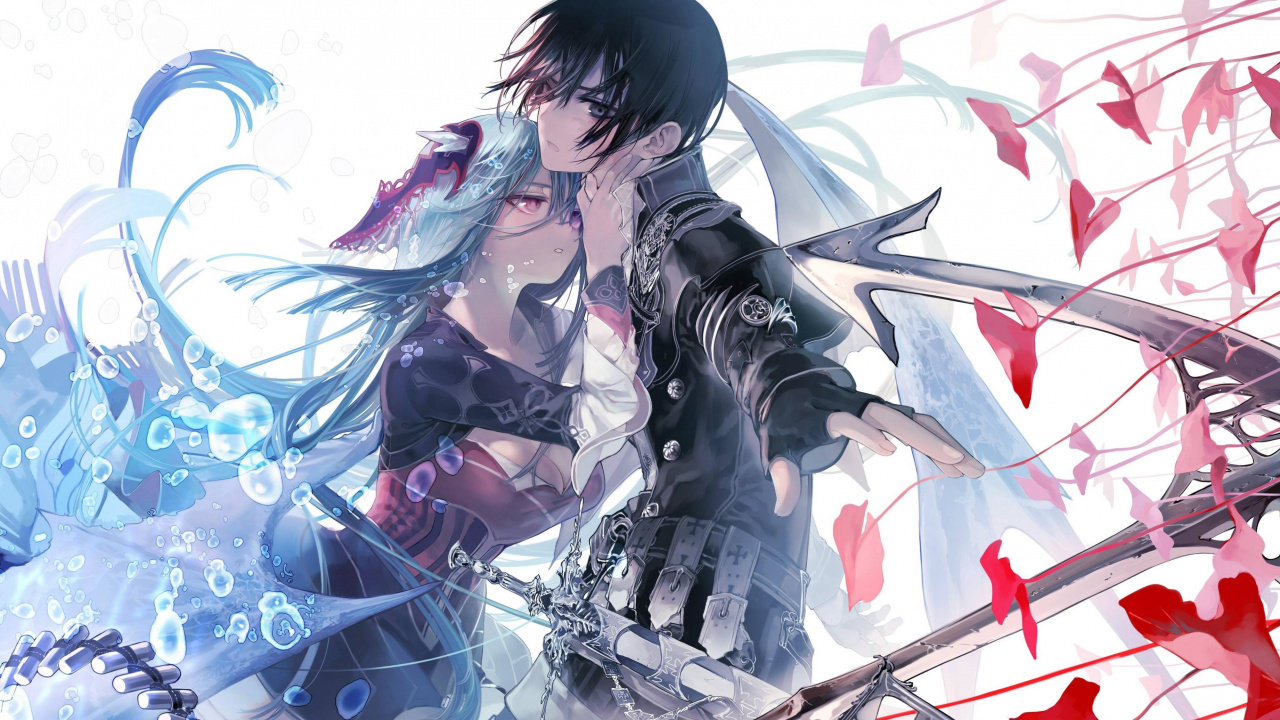 Обои аниме, иллюстрация, графика, ютуб, телевидение в разрешении 1280x720