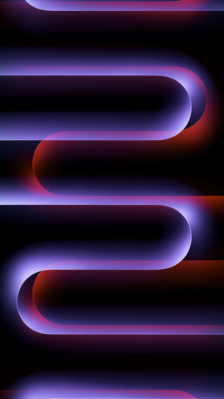 Обои Эпл, macbook, macbook pro, неон в разрешении 750x1334