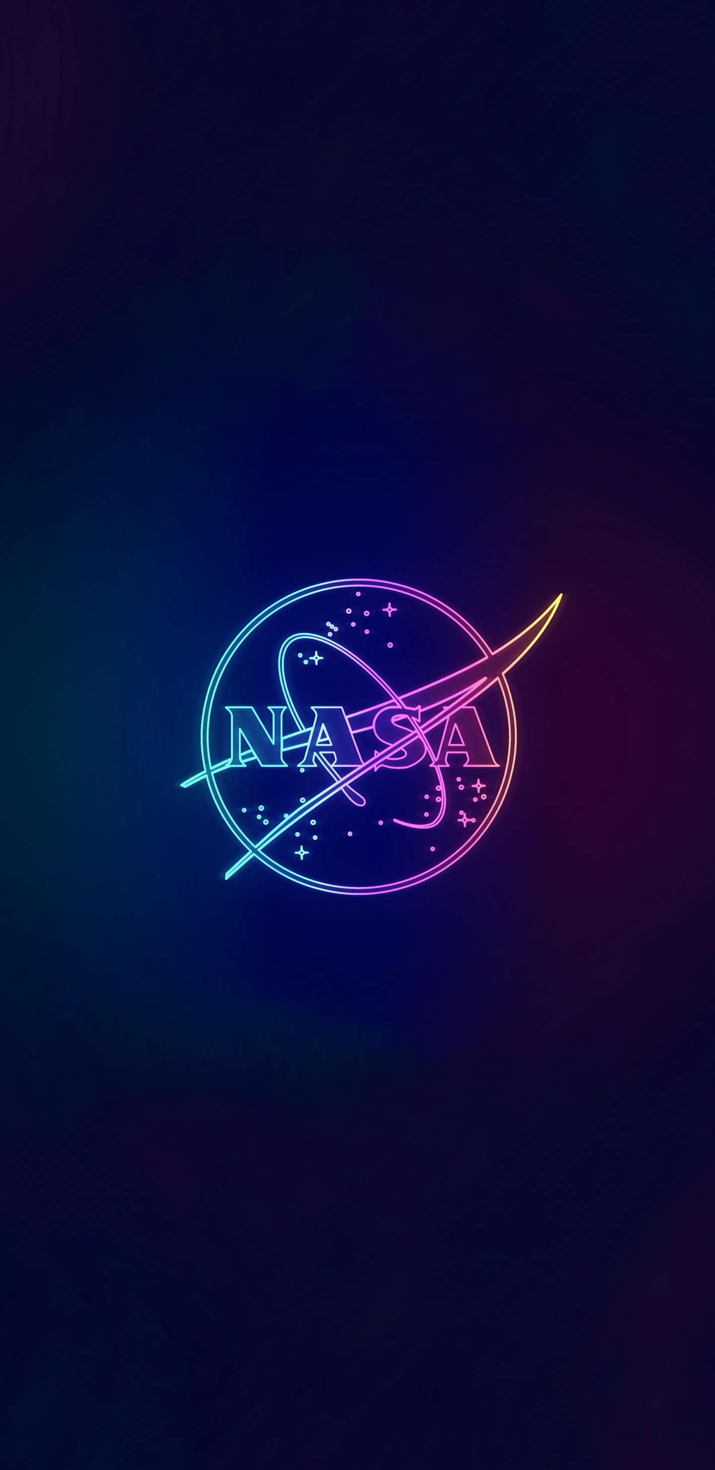 Обои свет, пурпурный цвет, электрик, Фиолетовый, круг в разрешении 1440x2960